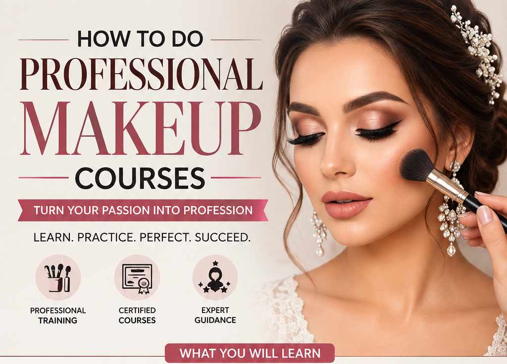 HOW TO DO PROFESSIONAL MAKEUP COURSES