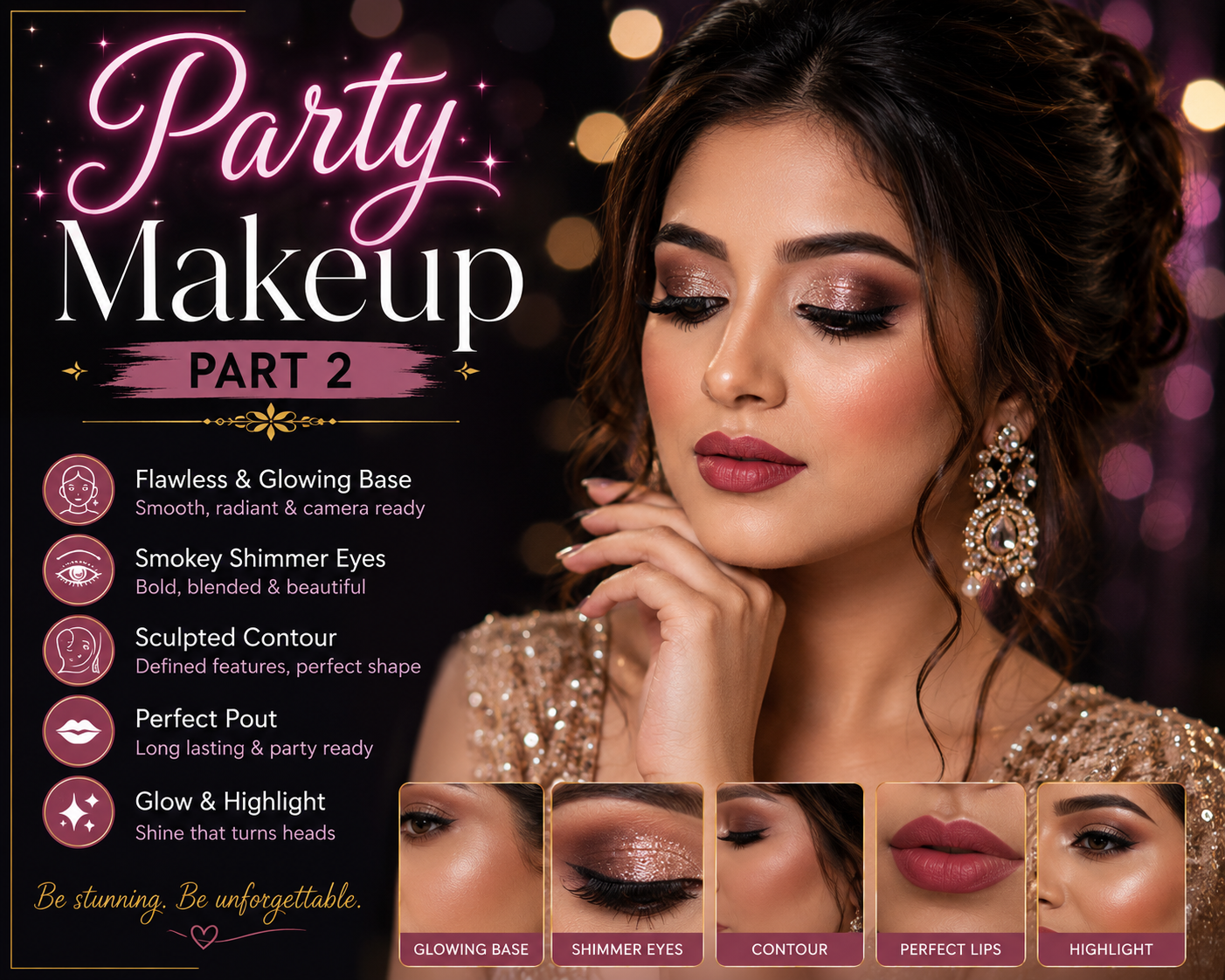 Party makeup